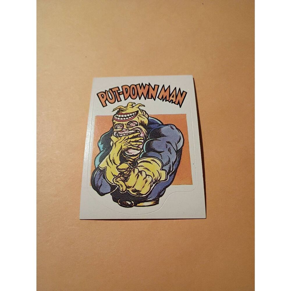 1983 General Mills Zero Heroes Trading Card Sticker Card Vintage #4